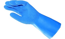 Glove Latex Hapron 623, blue