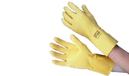 Glove Latex Profile Plus, yellow