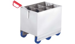 Doner Transport Trolley stainless steel